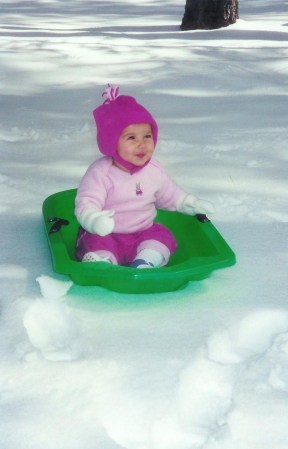 Elina Sledding