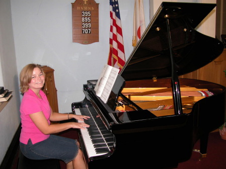 Tickling the ivories