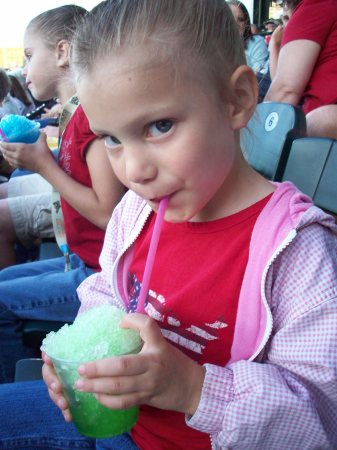 Courtney at a Grasshopper game 2008