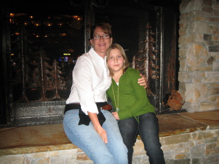 my daughter Lorna and I in Tahoe 10/08