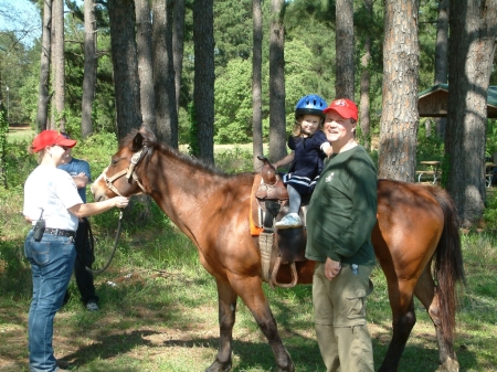 Guy & Annaliza horseback 2008