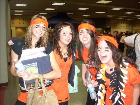 Our Youngest (far left) Homecoming 2008!!
