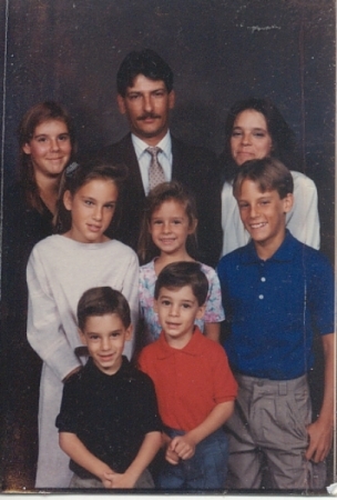 The Hendricks Family in 1995.