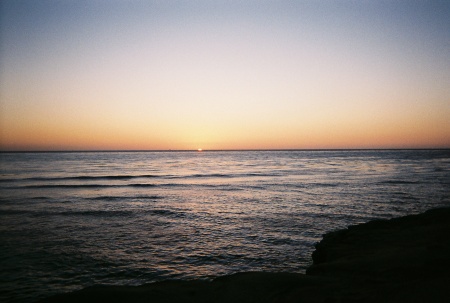 Beautiful Sunset on Sunset Cliffs