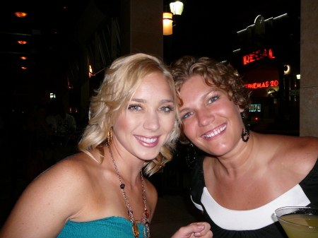 My beautiful sister, Lindsey and me!