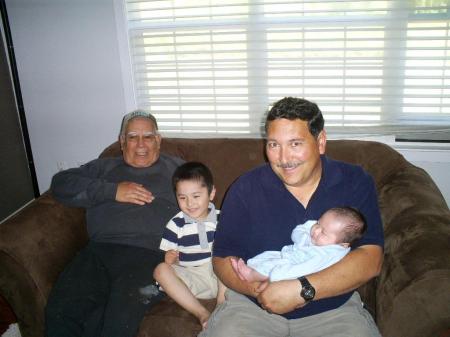 Great Grandpa and Grandpa Nick