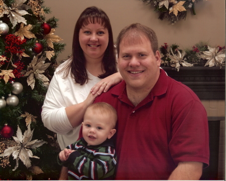 Paul, Connor and Myself - Christmas 2007