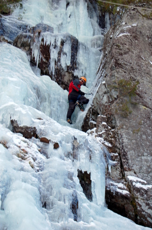 Ice Climbing winter 08 in the ADKS