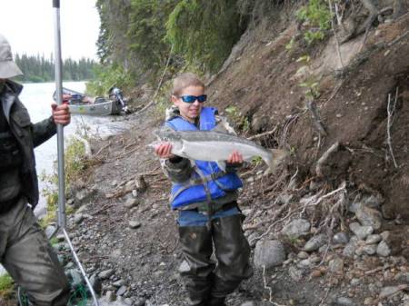 Bailey's first Red Salmon