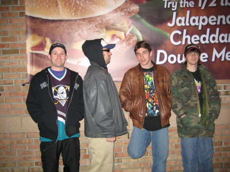 Pat Jr., Chris , Ryan and Dennis
