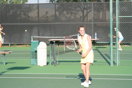 Lauren - tennis team (Ontario Christian HS)