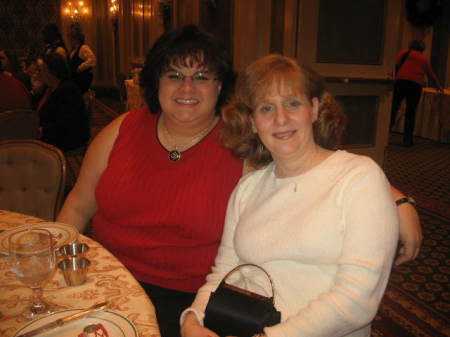me and Ca4lene at Teddy Bear Tea 2006