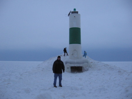 Winter on Lake Michigan