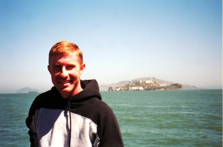 cold summer breeze at Alcatraz
