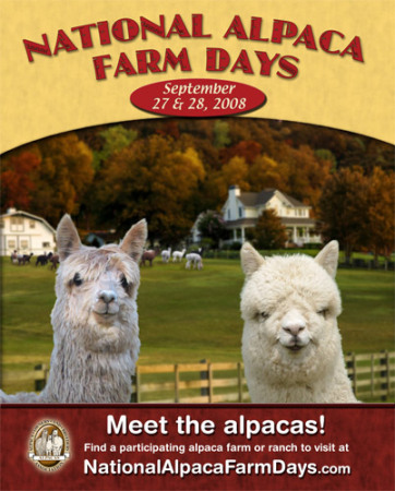 National Alpaca Farm Days!