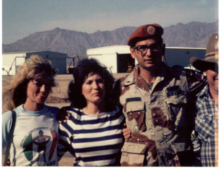 With Loretta Lynn in the Sinai