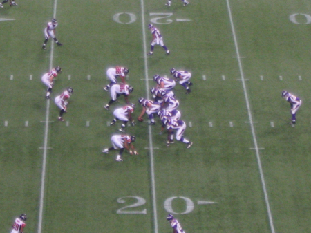 Adrian Peterson ran his first TD on this play.