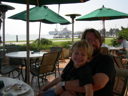 With Cameron in Long Beach