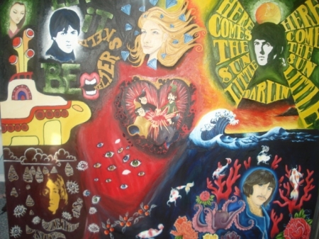 Beatles painting
