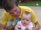 my son chris and his baby alexa