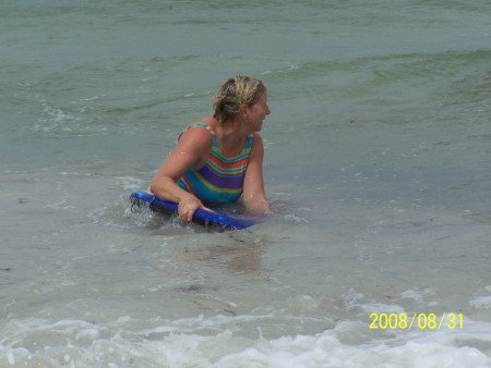 Valerie in the Surf