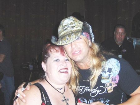Me and Bret Micheals of Poison