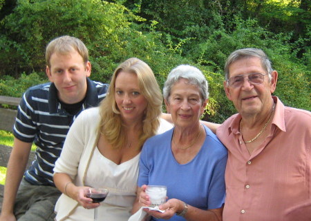 Stephen, Jessica, Mom and Dad