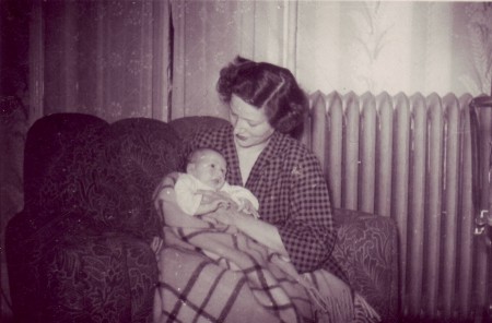 Mom and Susan, 1946