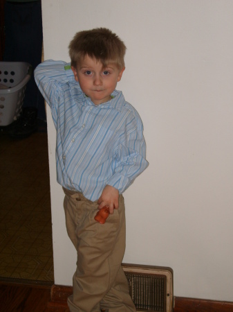 Grandson, Ryan Snyder, and his sexy pose