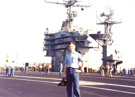 USS Roosevelt Flightdeck