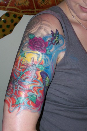 Michelle,s Arm Tattoo 06