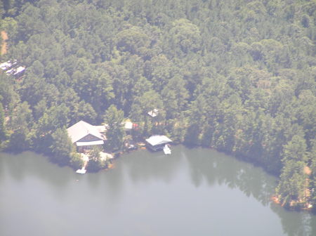 House 'almost' in the water-boathouse to right