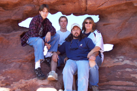 Family at Garden of the Gods