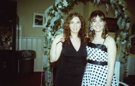 Amy and Alexandra at her Sweet 16