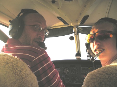 Cruising at 10,000 feet near Flagstaff