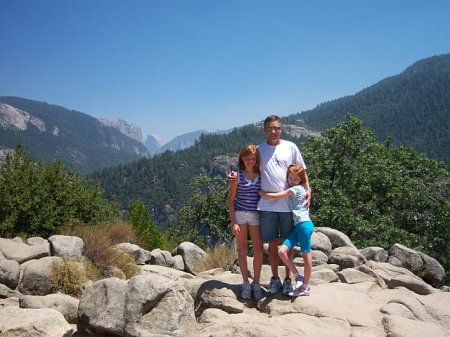 My girls and I at Yosemite