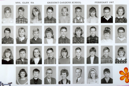 1967 Mrs Glen, 5th gr