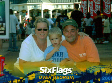 The Family at Six Flags