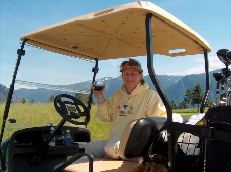 Golfing at Carson's Hot Spring