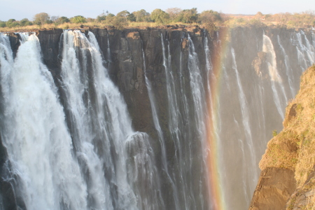 Rainbow at Victoria Falls