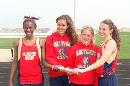 Alyssa's state relay team 2008