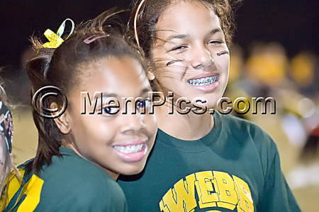 Erica at her Flag Football game