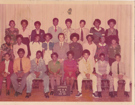 Angela Montaque's album, Class of 1975