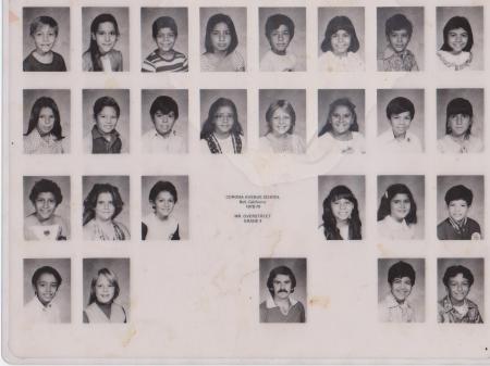 Mr Overstreet's 4th gr. classroom 1978-79