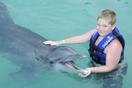 Nick and dolphin