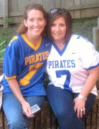 Me and Sandi Before First Pirate Game