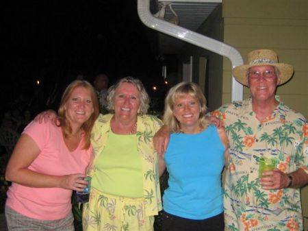 Me, mom, Laura, and my dad...