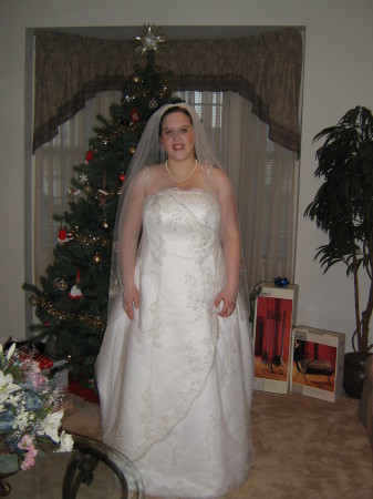 Leann's wedding day Dec 29, 2006