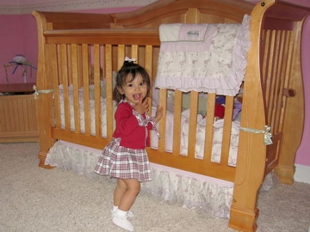 Julia in her room. May 2008. 16 Months old.