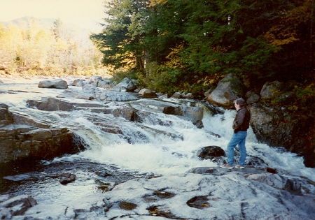 Husband Gordie on vacation